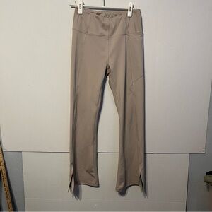 Avia flare, bottom, yoga, pants, size medium tan colored.
